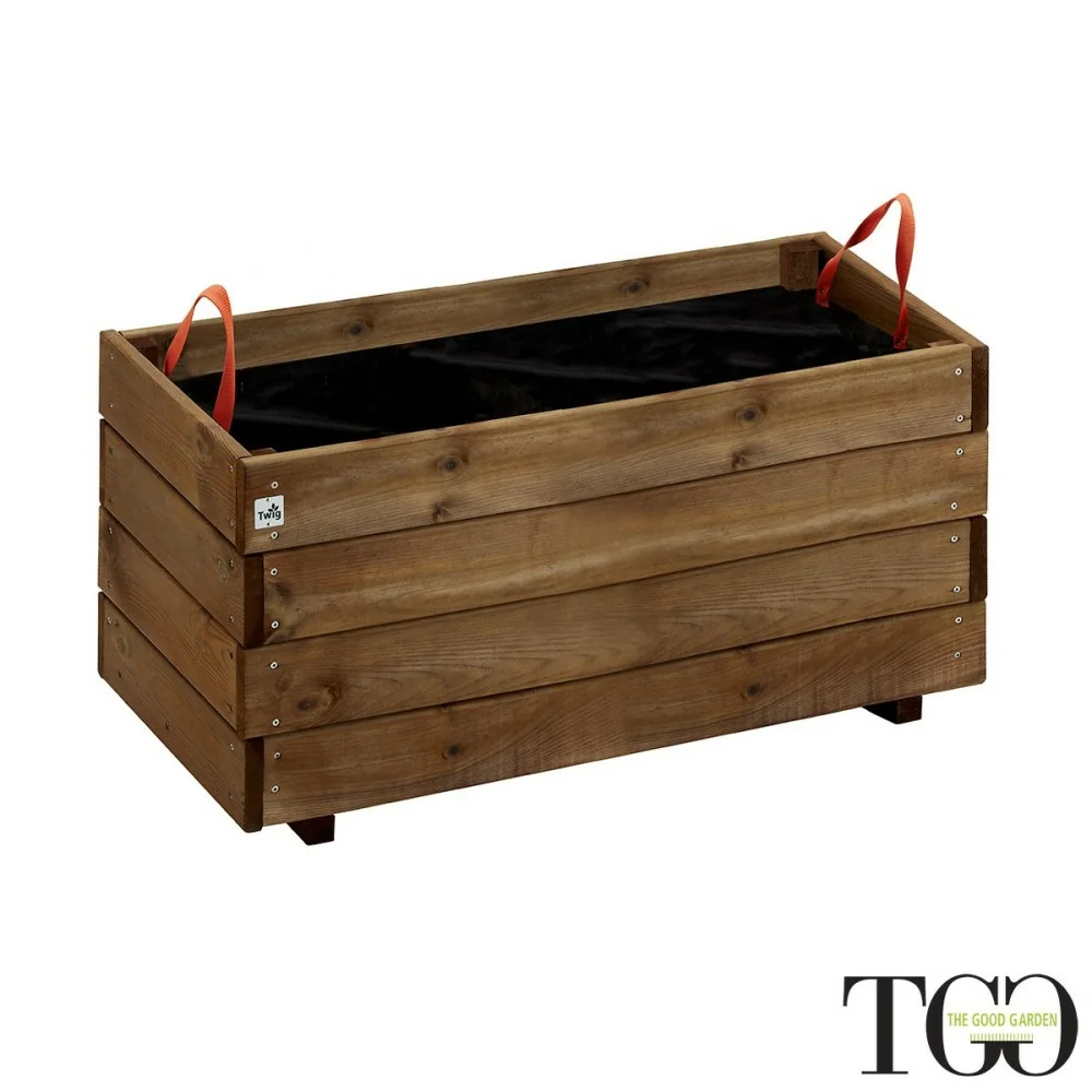Ortiera in legno Hortus in legno per esterno color castagno 45 x 60 x 39 cm Ortiera in legno Hortus in legno per esterno color castagno 45 x 60 x 39 cm