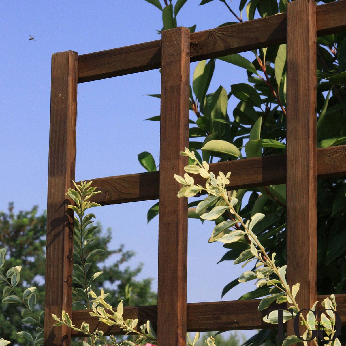 Grigliati in legno per balcone - Grigliati per giardino - Griglie