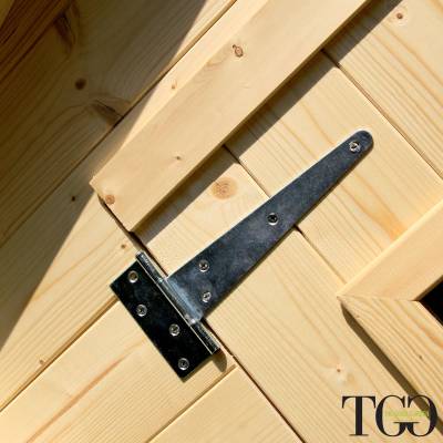 Casetta in legno Wanda Box Capanno Attrezzi - cerniera
