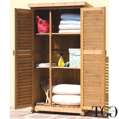 Mobiletto in legno da esterno Utile 3 - 87x45x1600 Cm