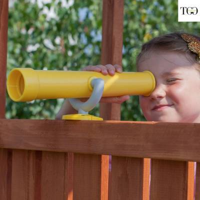 Scivolo in legno Fungoo Joy gioco in legno per giardino