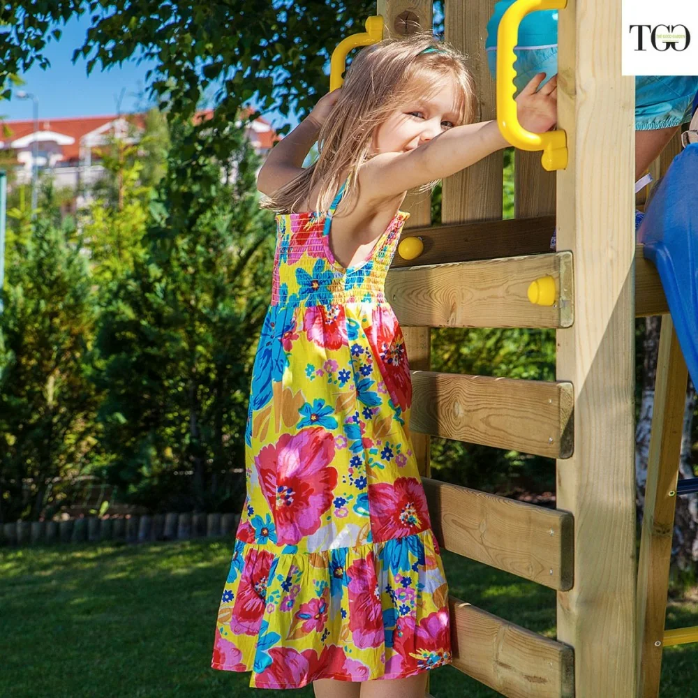Scivolo in legno Fungoo Carol 1 gioco per giardino struttura in legno Scivolo in legno Fungoo Carol 1 gioco per giardino struttura in legno