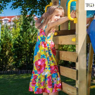 Scivolo in legno Fungoo Carol 1 gioco per giardino struttura in legno