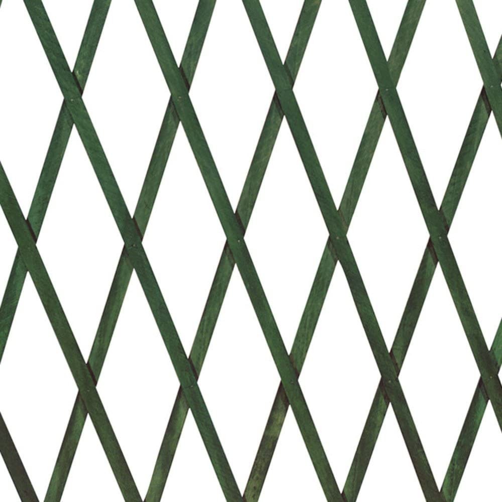 Grigliato estensibile in Legno 180x45 cm a maglia diagonale