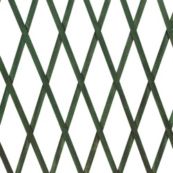 Traliccio estensibile in Legno 180x45 cm a maglia diagonale colore verde