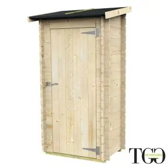 Casetta Per Attrezzi Alfio con porta singola 94x64 cm