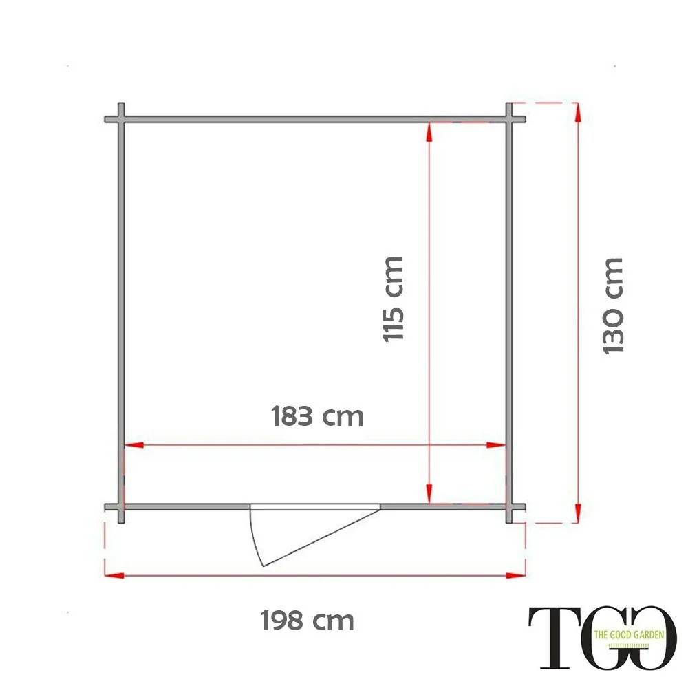 Casetta in legno Per Attrezzi Liana colore Grigio con porta singola e finestra 198x130 cm Casetta in legno Per Attrezzi Liana colore Grigio con porta singola e finestra 198x130 cm