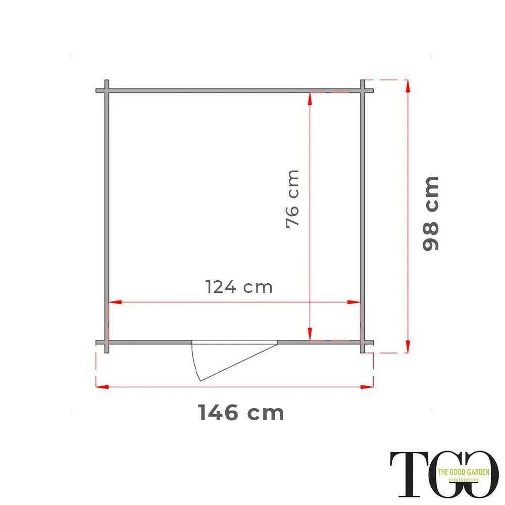 Casetta in legno 1,5x1 m Addossato Jack Per Attrezzi con porta singola finestrata Jack naturale Casetta in legno 1,5x1 m Addossato Jack Per Attrezzi con porta singola finestrata Jack naturale