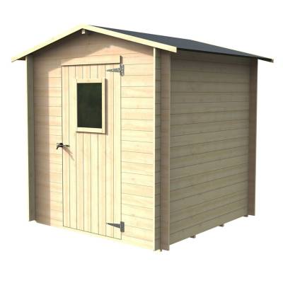 Casetta in legno 2x2 Wanda - Box Capanno In Legno Per Attrezzi Con Porta E Finestra