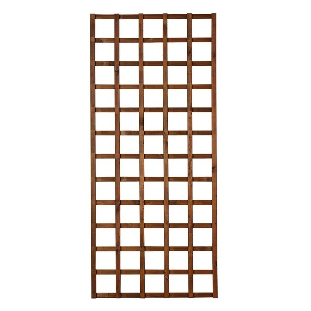 Griglia in legno per esterno Hortus color castagno 90 x 180 cm Griglia in legno per esterno Hortus color castagno 90 x 180 cm