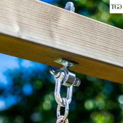 Giochi da giardino - Parco giochi con altalena e tavolo da picnic i...