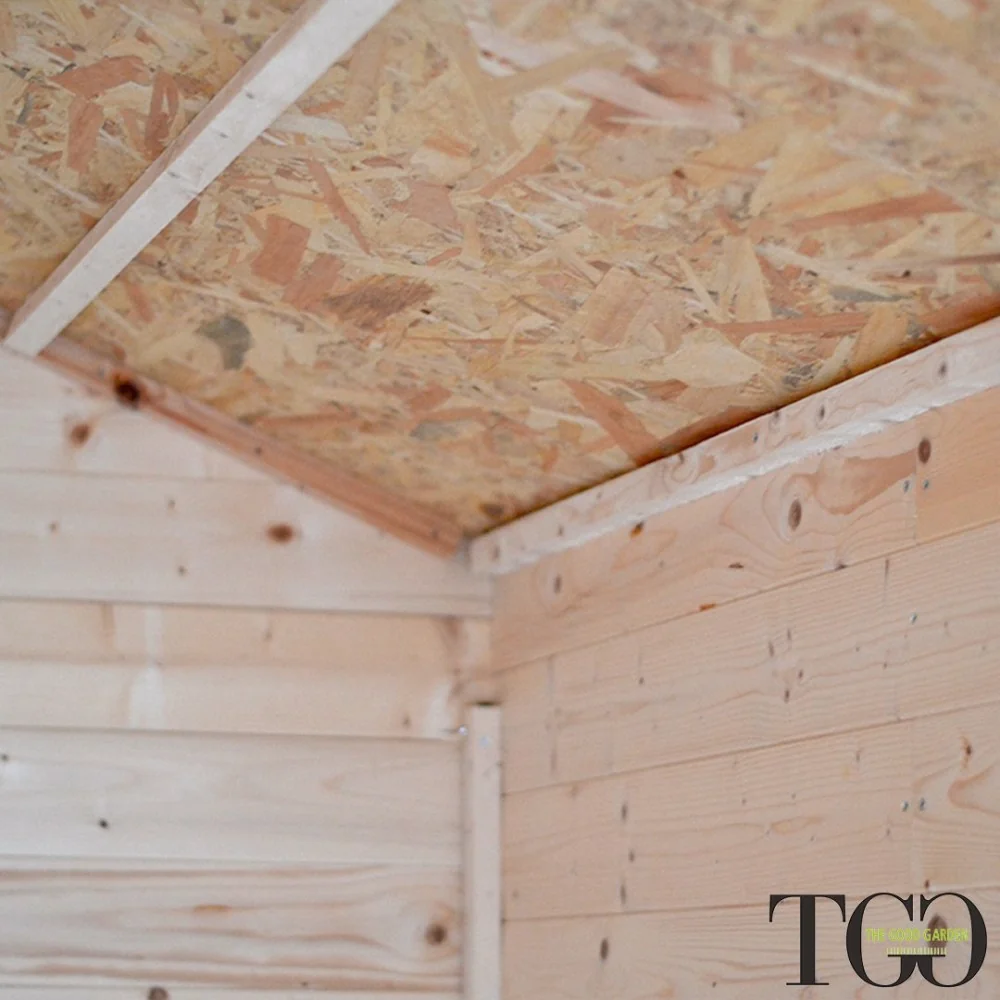 Casetta in legno Per Attrezzi Fidan con porta doppia 178x273 cm Casetta in legno Per Attrezzi Fidan con porta doppia 178x273 cm