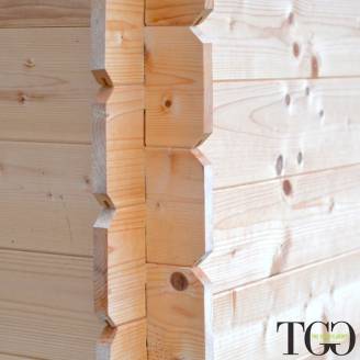 Casetta in legno Per Attrezzi Fidan con porta doppia 178x273 cm