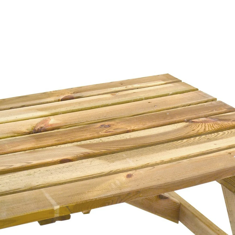 Set birreria panchina con tavolo picnic in legno Happytime 25mm per giardino e terrazzo 180 x 150 x 70 cm Set birreria panchina con tavolo picnic in legno Happytime 25mm per giardino e terrazzo 180 x 150 x 70 cm