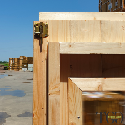 Casetta in legno Addossata 2x1 m Jack