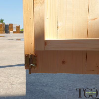 Casetta in legno Addossata 2x1 m Jack