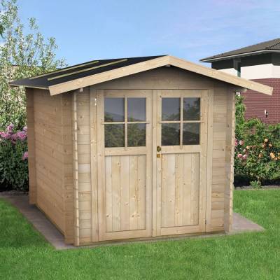 Casette in legno - Casetta in legno Per Attrezzi Willa 1 con porta ...