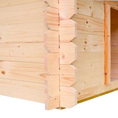 Cuccia da esterno in legno LAILA 77x60 cm