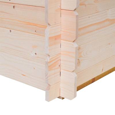 Baule Cassapanca in legno da esterno Giunone 98X60X54H CM