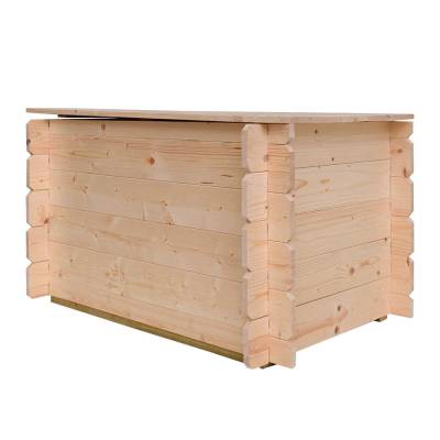 Baule Cassapanca in legno da esterno Giunone 98X60X54H CM