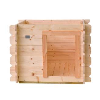 Arredo da esterno - Cuccia da esterno in legno LAILA 77x60 cm