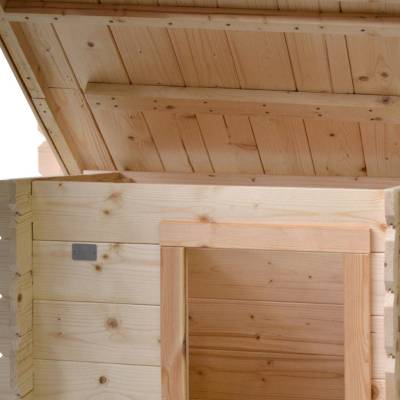 Cuccia da esterno in legno LAILA 77x60 cm