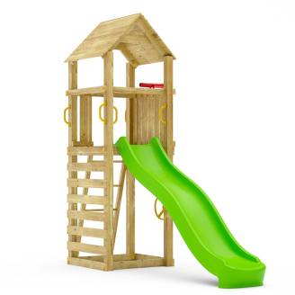 Gioco da giardino in legno Playland Jumpy TGG Play Torretta e Scivolo
