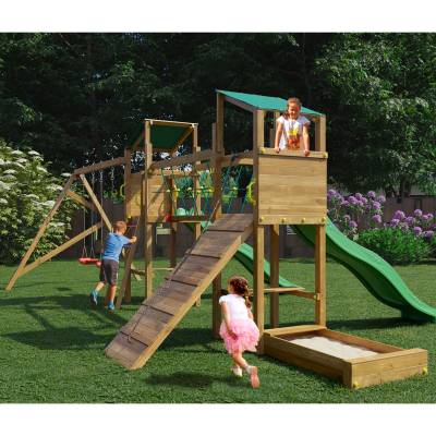 Parco Giochi in legno Autoclavato Playland SunFest TGG Play