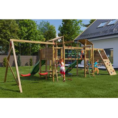 Parco Giochi in legno Autoclavato Playland BigFun TGG Play