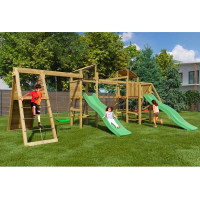 Parco Giochi in legno Autoclavato Playland BigFun TGG Play