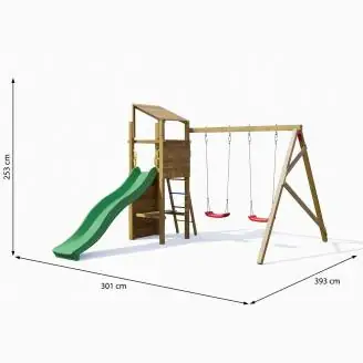 Parco giochi in legno Autoclavato Playland FlipFlop TGG Play