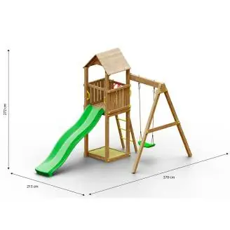 Parco giochi in legno Autoclavato Woody Band TGG Play