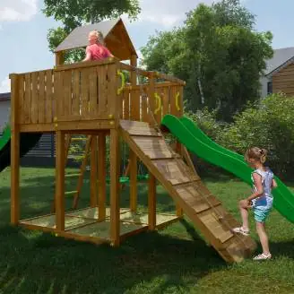 Parco giochi in legno Autoclavato Woody Tree House TGG Play