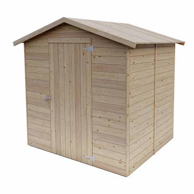 Casetta in legno da giardino Lady 2x2 cm personalizzabile spessore 19mm
