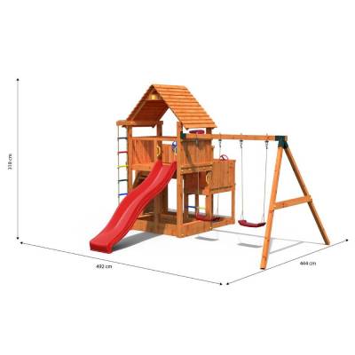 Fungoo BIG LEADER MOVE RED gioco da giardino per bambini