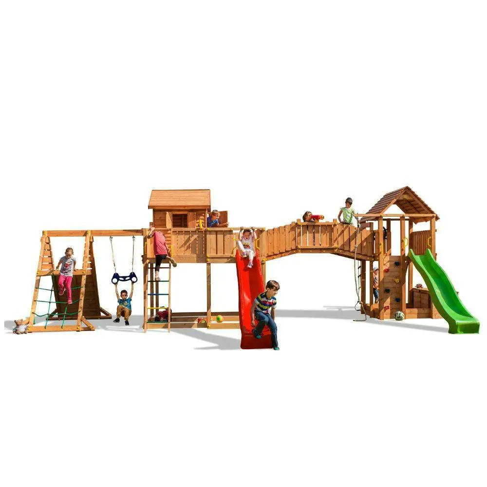 MAXI SET Fungoo SPIDER LAND multifunzionale in legno