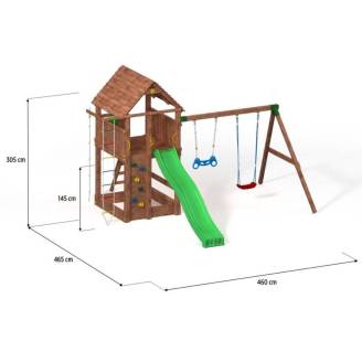 Fungoo FORTRESS Move parco giochi da esterno per bambini