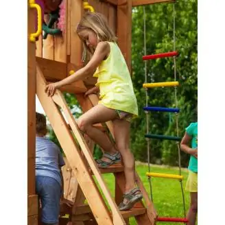 Parco giochi per bambini in legno Fungoo FORTRESS Spider