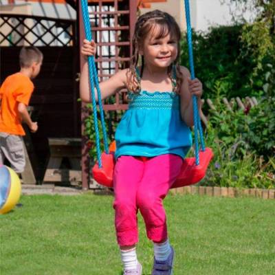 Casetta bimbi e altalena Fungoo Treehouse 3 giochi da giardino in legno