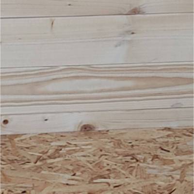 Casetta in Legno da Giardino Liana 198x130 Cm Per Attrezzi Con Porta Singola e Finestra