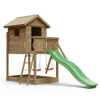 Casetta con Scivolo Fungoo GALAXY S giochi da giardino in legno