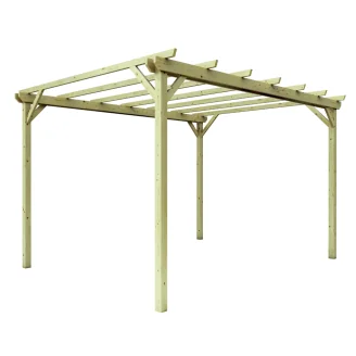 Terralis - Pergola in Legno 3x4 Resistente all'Esterno
