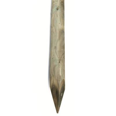 Palo 5x150 cm con punta in legno impregnato in autoclave