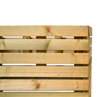 Fioriera Flora 83X31X H 70 Cm in legno autoclavato