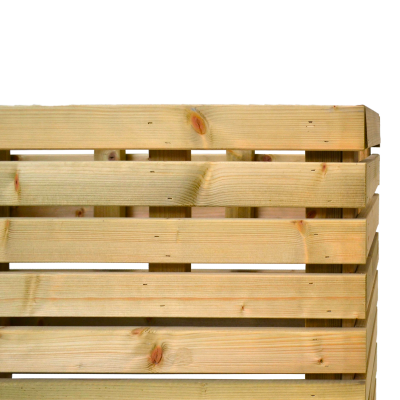 Fioriera Flora 83X31X H 70 Cm in legno autoclavato