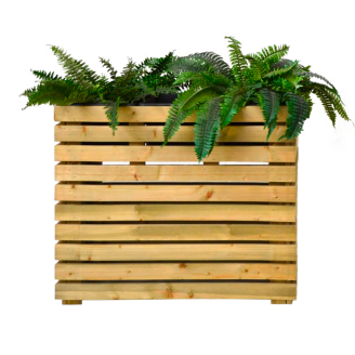 Fioriera Flora 83X31X H 70 Cm in legno autoclavato