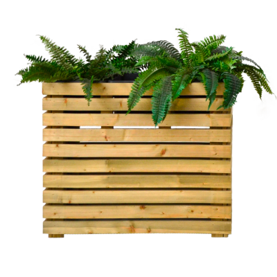 Fioriera Flora 83X31X H 70 Cm in legno autoclavato