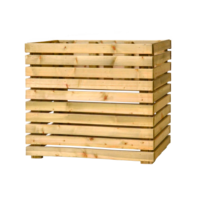 Fioriera Flora 83X31X H 70 Cm in legno autoclavato