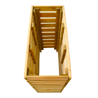 Fioriera Flora 83X31X H 70 Cm in legno autoclavato