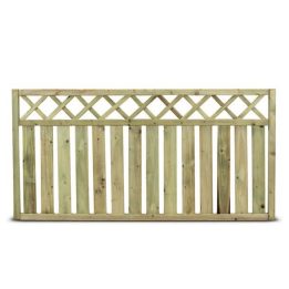 Recinzione Diritto Ares 180X90 Cm Colore Naturale